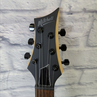 Mitchell Limited Blackout Edition 3/4 Carved Top Electric Guitar MM100WSBO