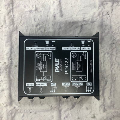 Pyle PDC22 Stereo DI Box