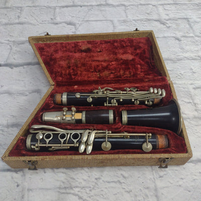 Harmonia Paris Artiste Wooden Clarinet As Is