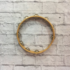 12" Wood Tambourine