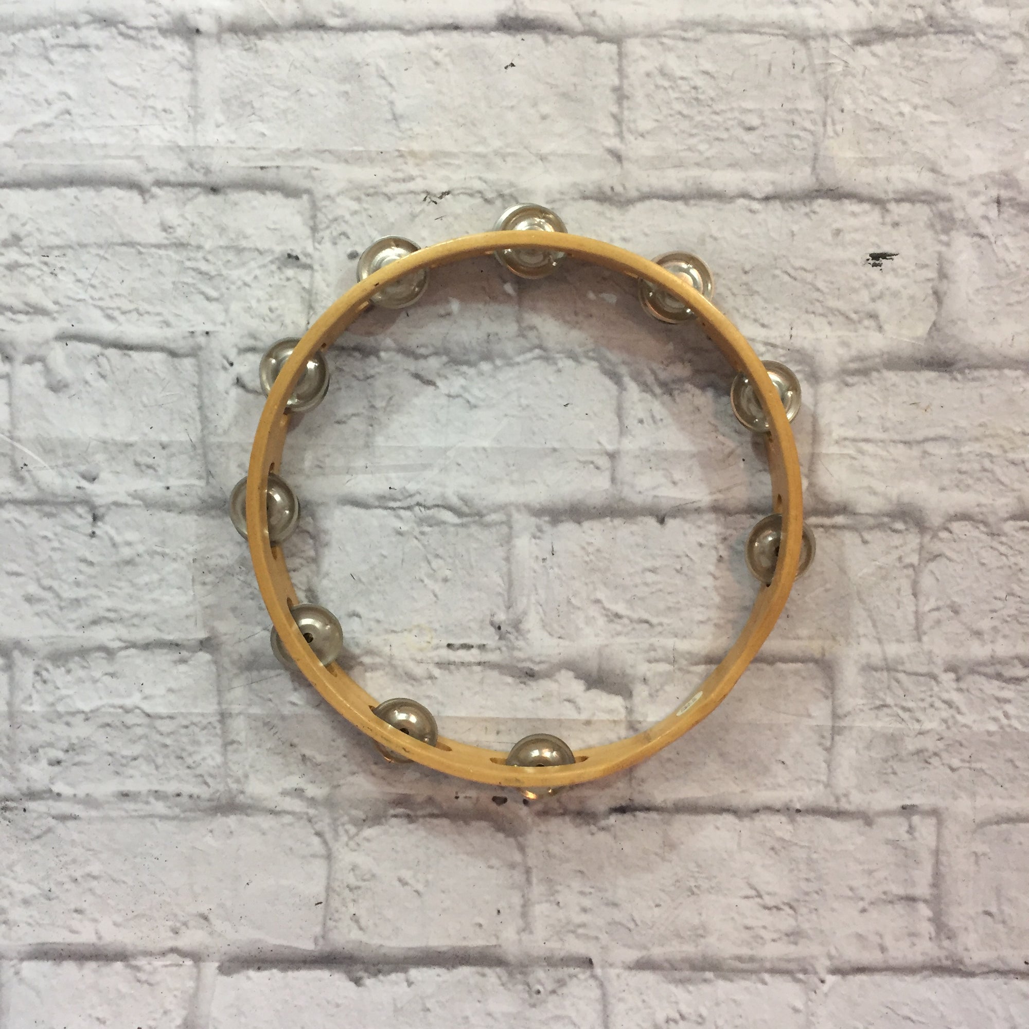 12" Wood Tambourine