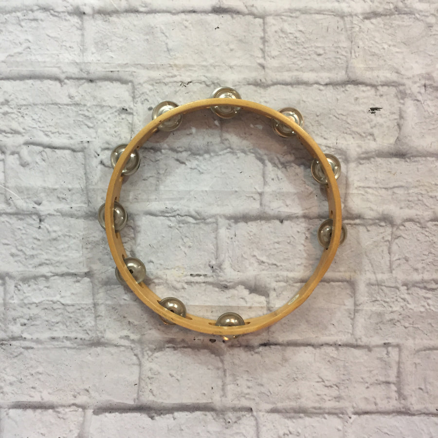 12" Wood Tambourine