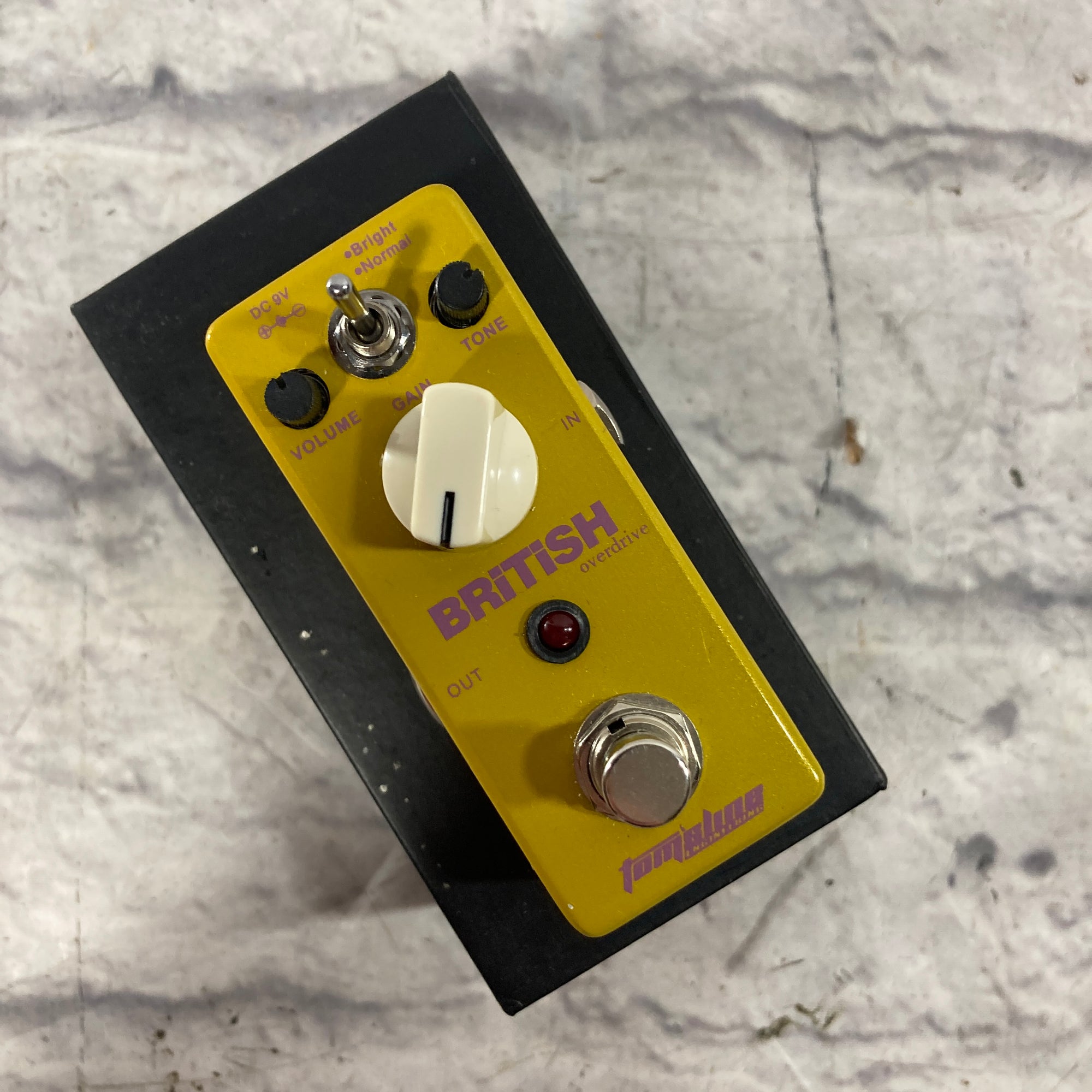 Tom'sline British Overdrive Pedal