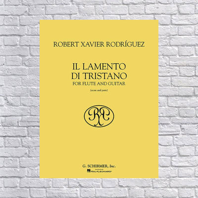 Il Lamento Di Tristano : For Flute and Guitar (Score and Parts) (Paperback)