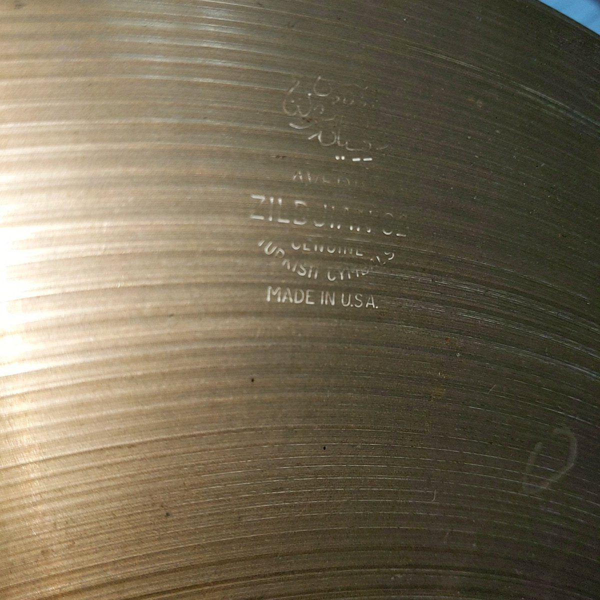 Zildjian Vintage 18 1950s Ride Cymbal Keyholed