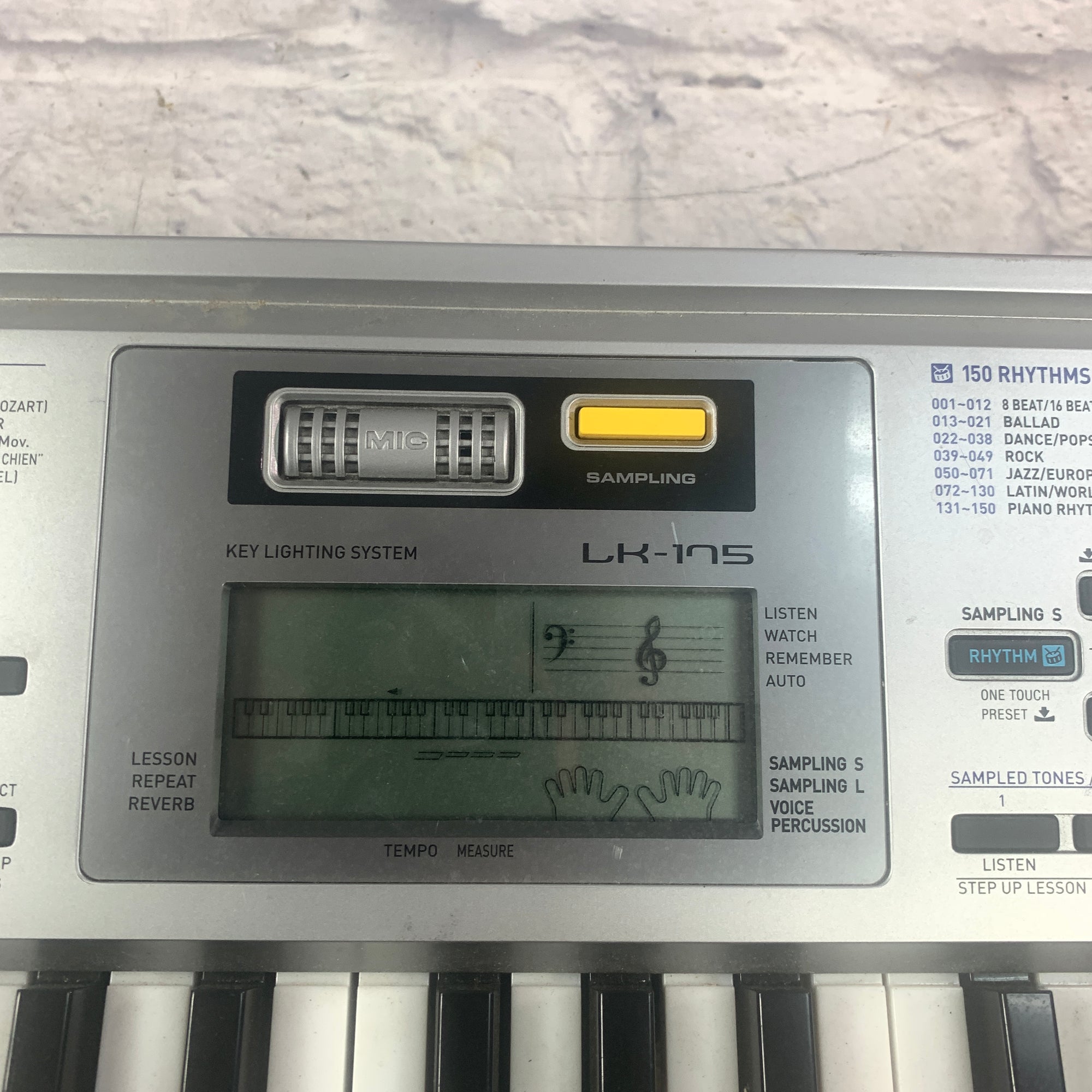 Casio LK 175 NO POWER SUPPLY