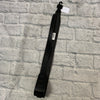 D'Addario 25LS00 Basic 2.5" Leather Strap - Black