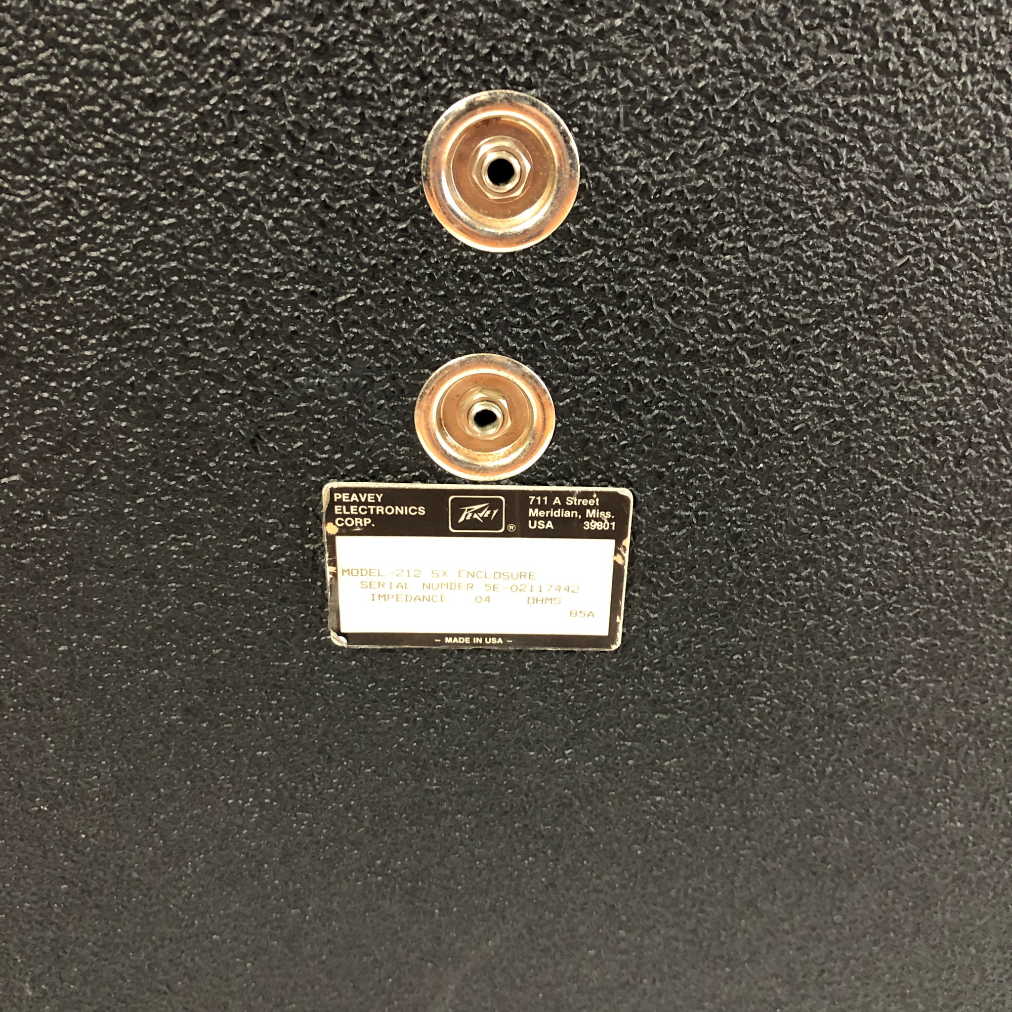 Peavey 212SX 2x12 Guitar Speaker Cabinet