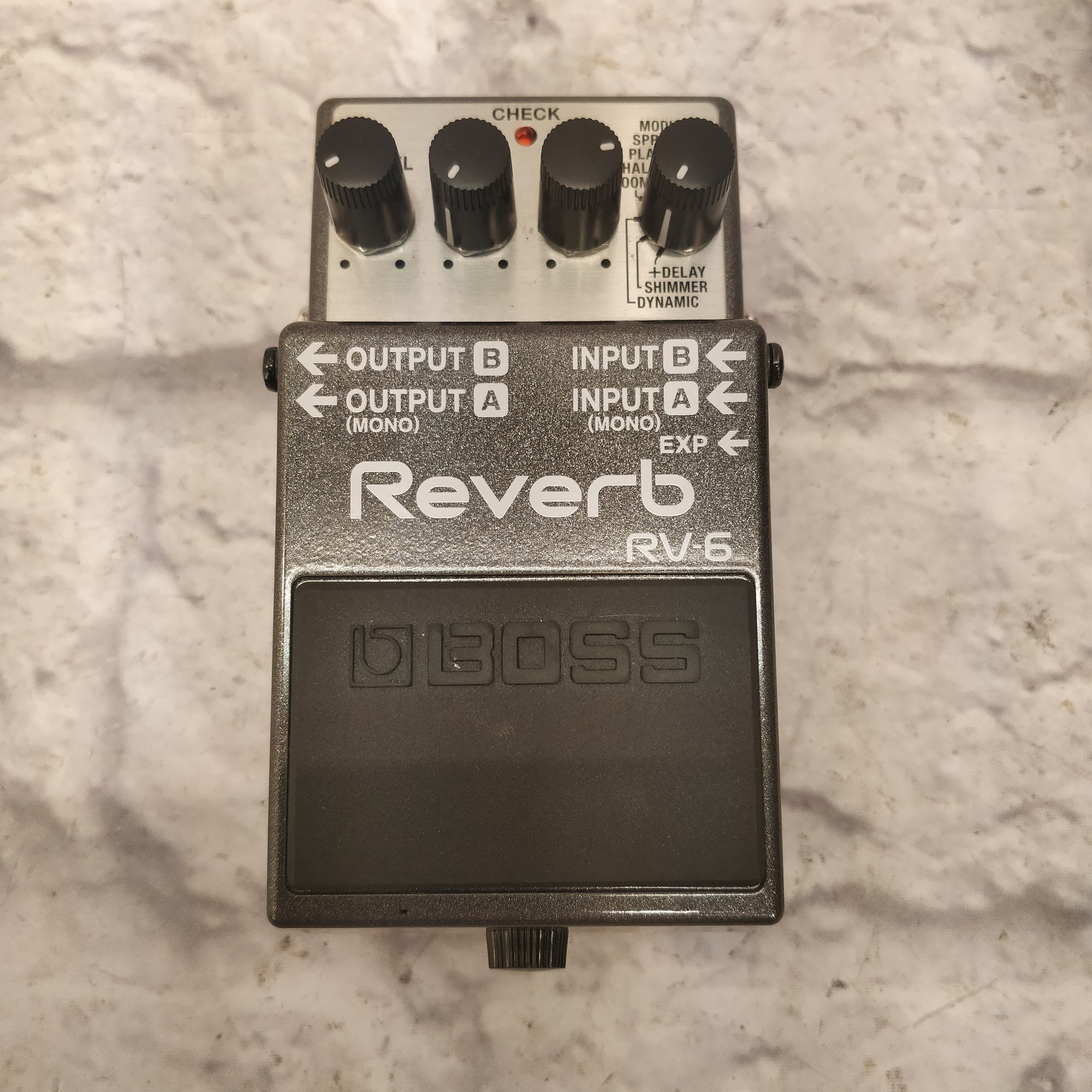 BOSS　Reverb　RV-6 Boss RV-6 Digital Reverb Pedal – Larry's Music & Sound