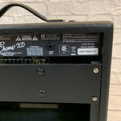 Fender Vibro Champ XD Guitar Combo Amplifier