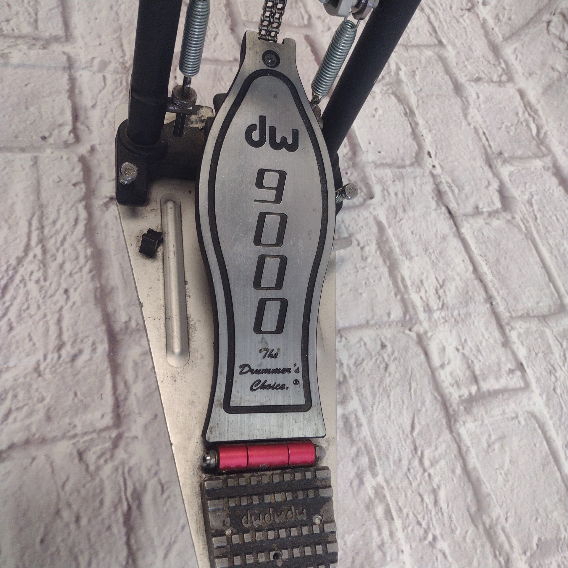 DW 9000 Double Kick Pedal Right Side Only