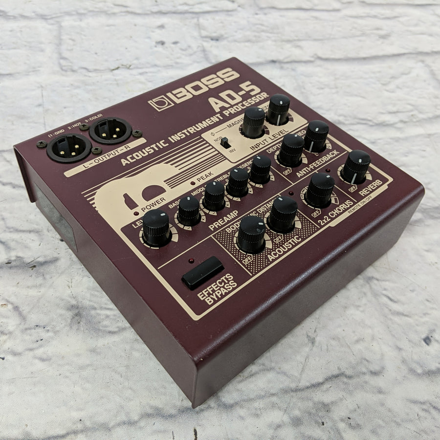 Boss AD-5 Acoustic Instrument Processor- New Old Stock!
