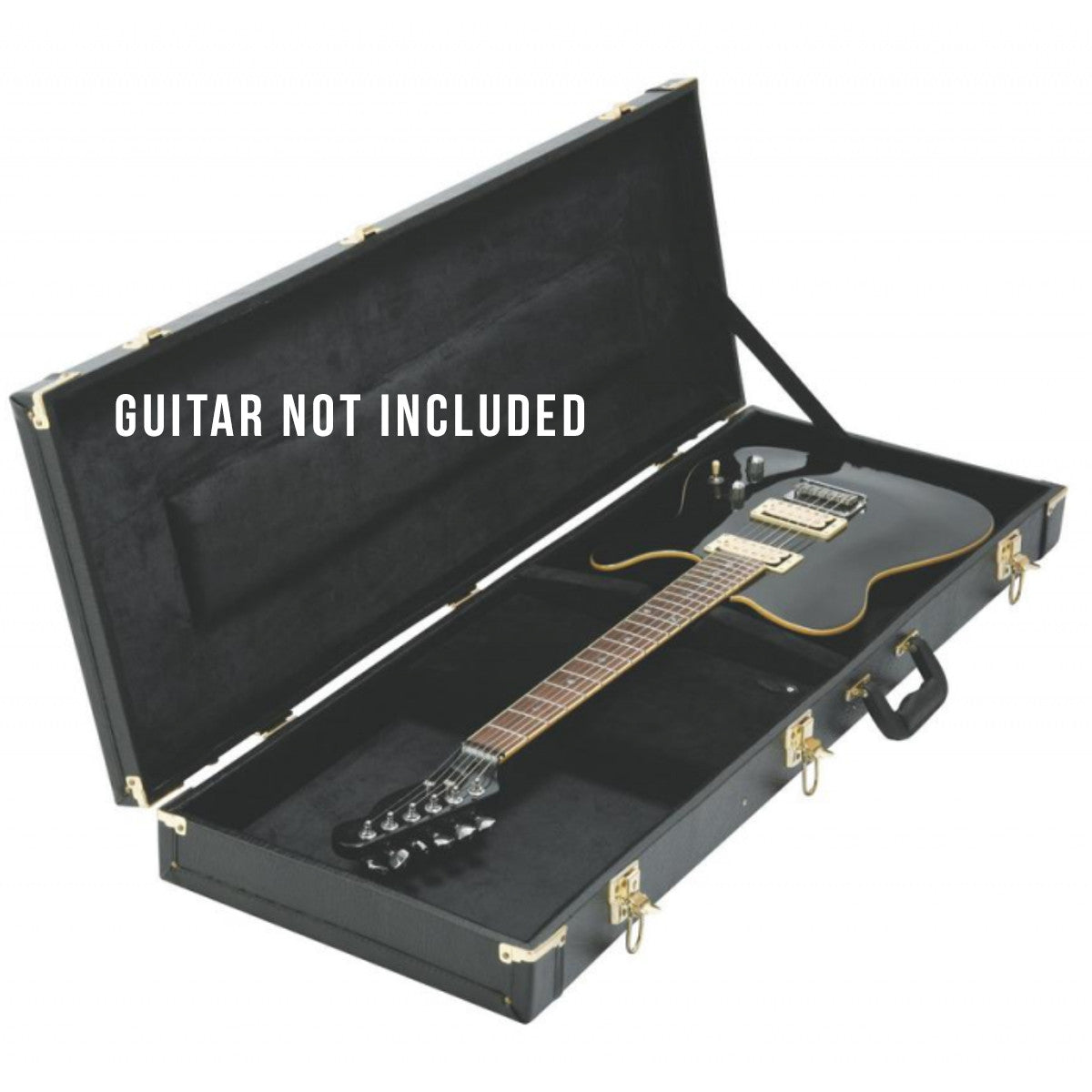 On-Stage GCE6000B Hardshell Electric Guitar Case (Black)