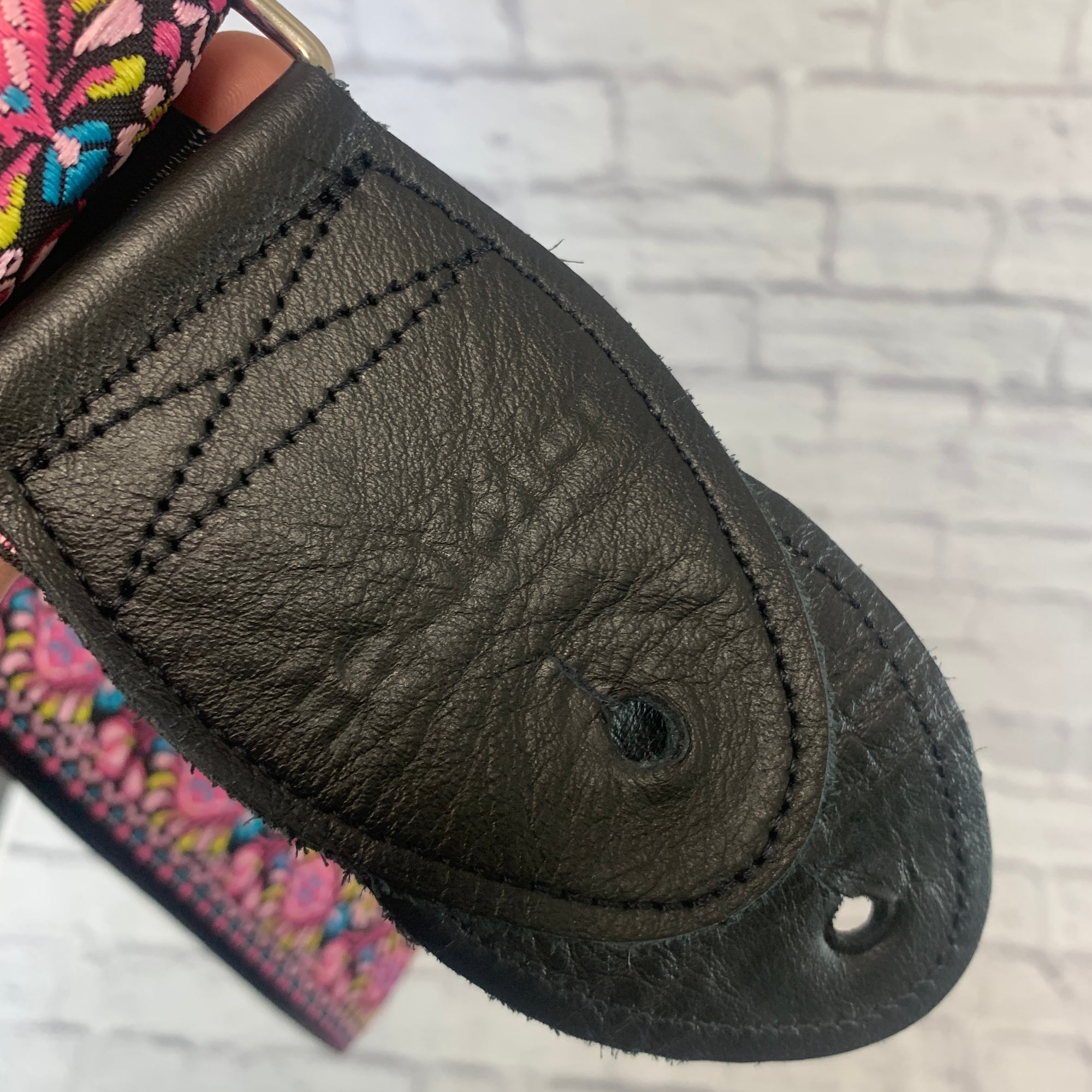 Souldier Pink Paisley Guitar Strap