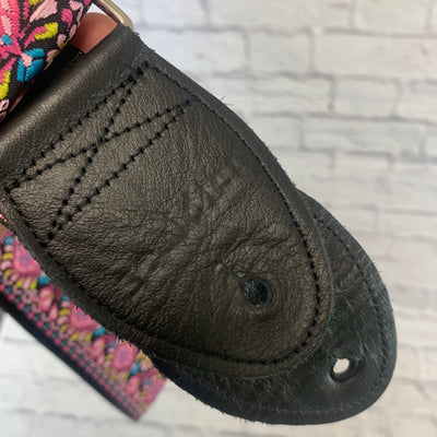 Souldier Pink Paisley Guitar Strap