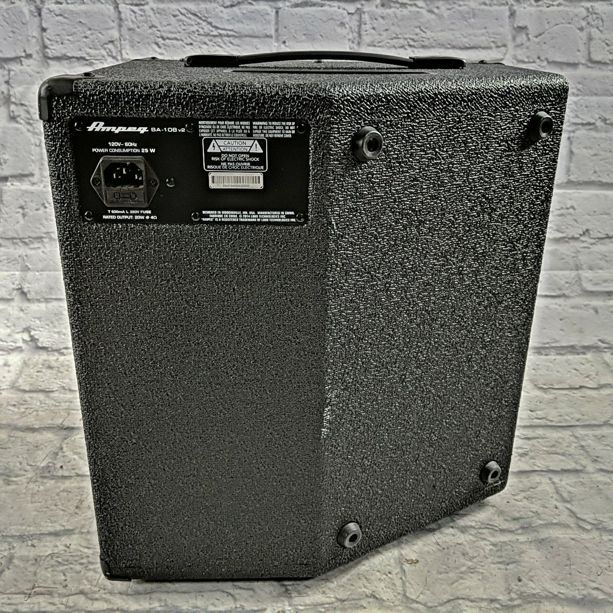 Ampeg BA-108v2 Bass Practice Amp