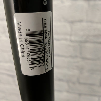 On-Stage OSS SB96+ Studio Boom Microphone Stand