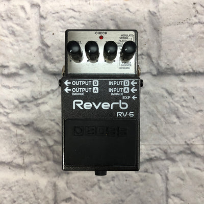 Boss RV-6 Reverb Pedal