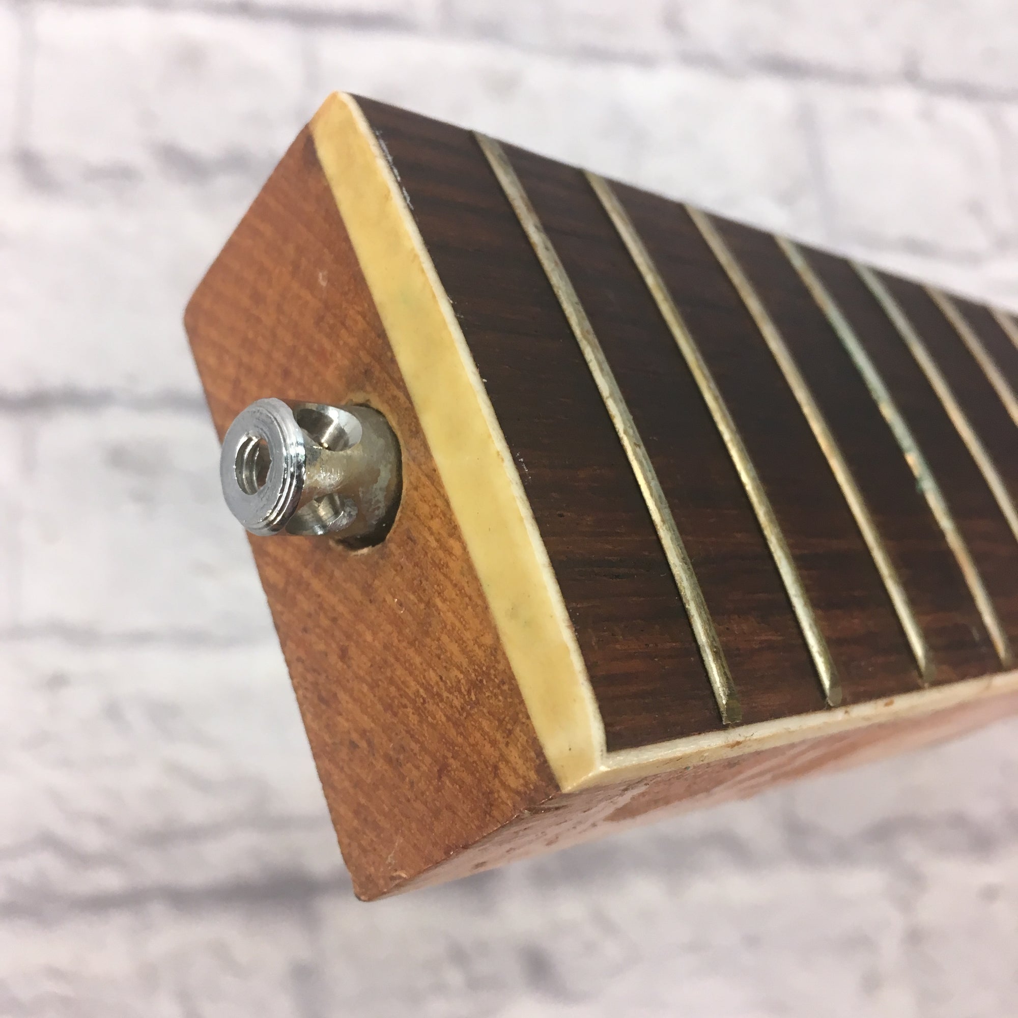 Vintage 1960s Short Scale Bass Guitar Neck (D) Rosewood Fretboard Made in Japan