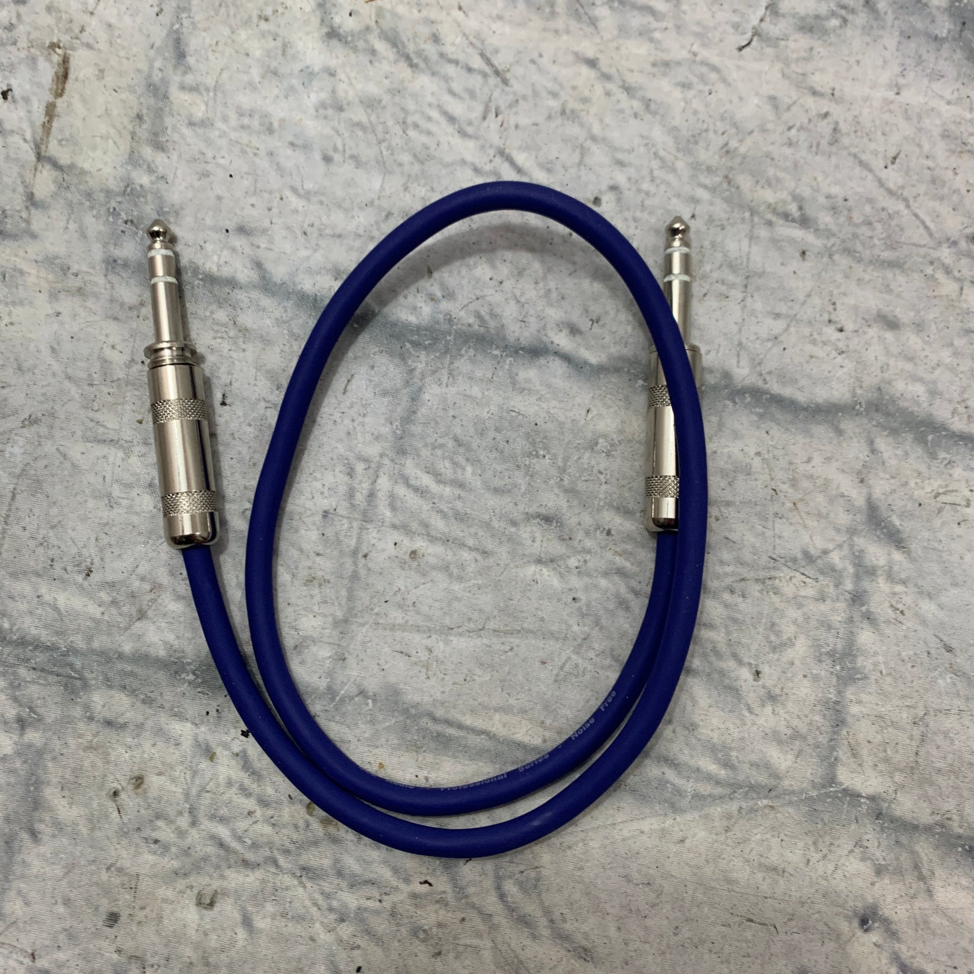GLS Audio TRS 1/4" Patch Cable 2ft