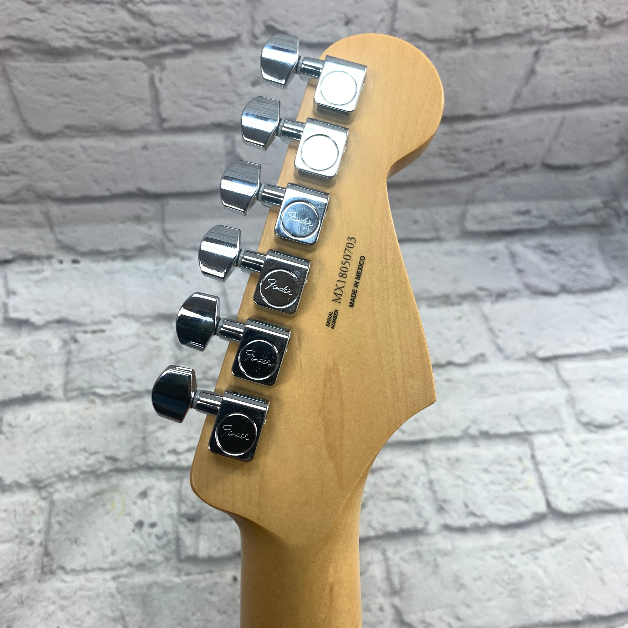2018 Fender Left Handed Players Series Stratocaster Neck Upgraded