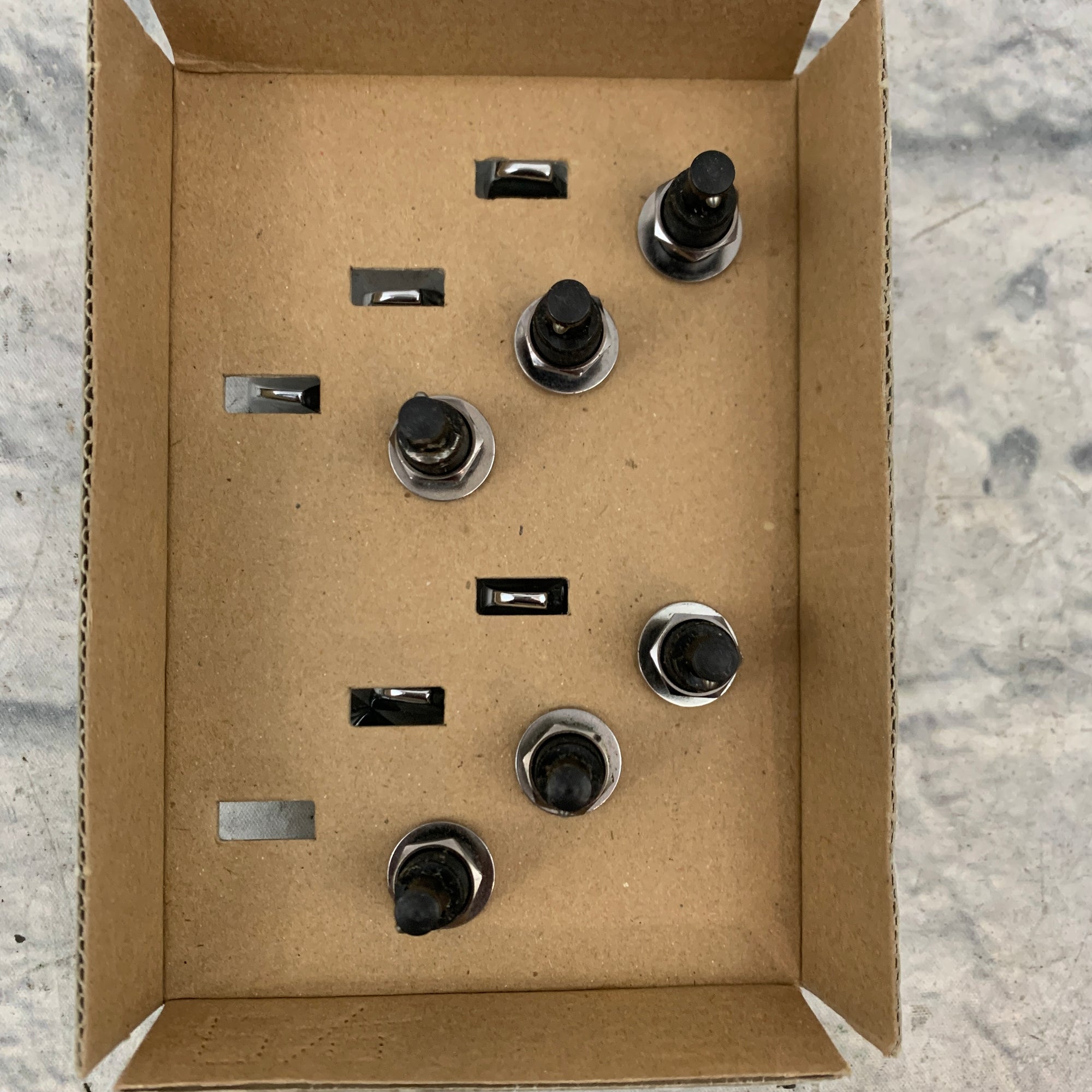 D'Addario Planet Waves Auto-Trim Tuning Machines 6-In-Line (Chrome)
