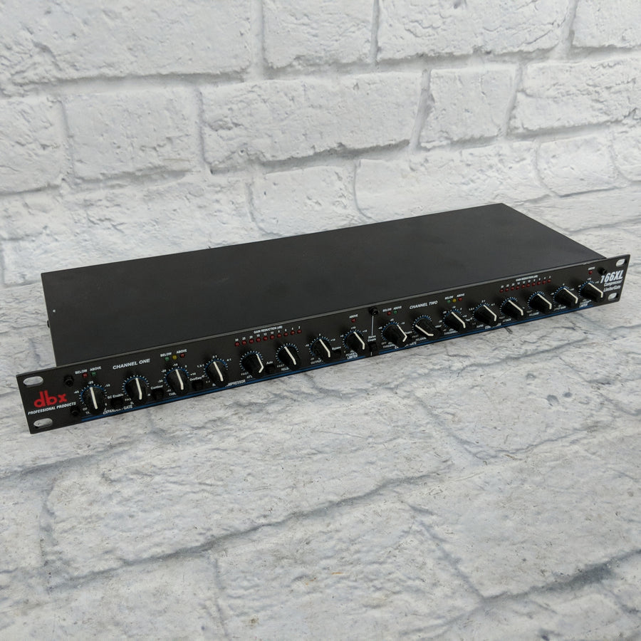 DBX 166XL Compressor/Limiter/Gate