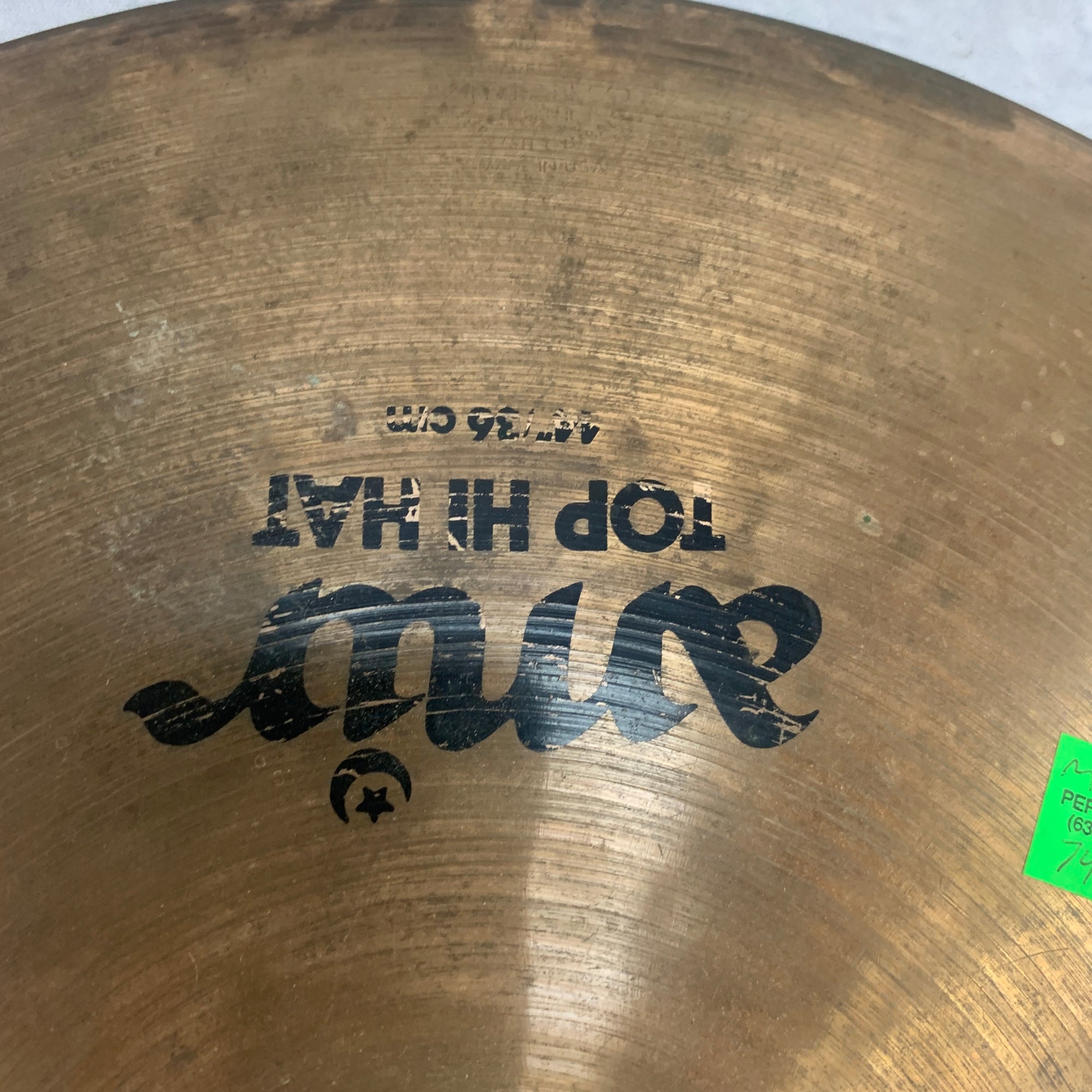 Vintage Zildjian Amir Hi Hat Top