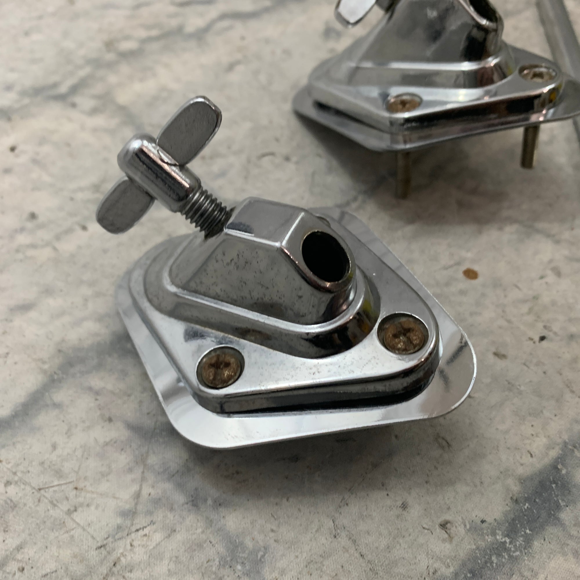 Unknown Bass Drum Brackets w/ One Leg