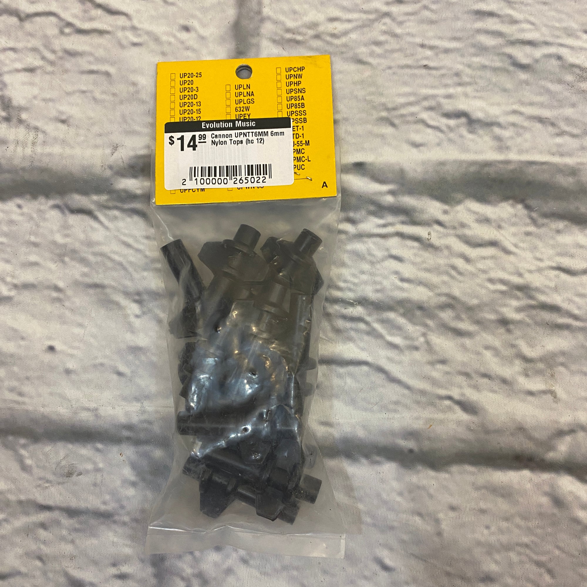 Cannon UPNTT6MM 6mm Nylon Tops (hc 12)