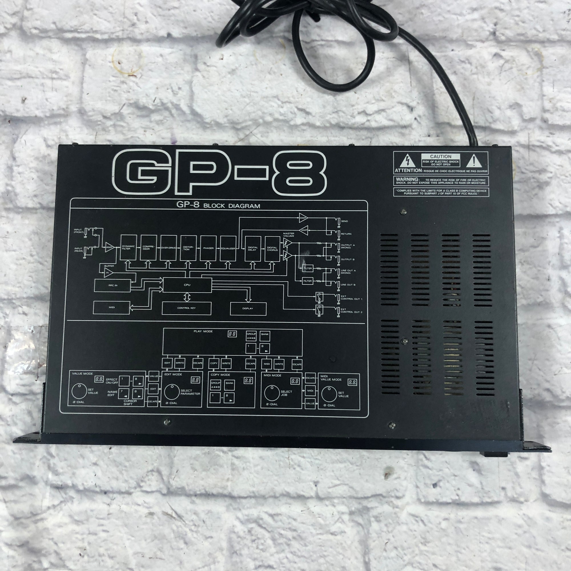 Roland GP-8 Rack Guitar Effects Processor