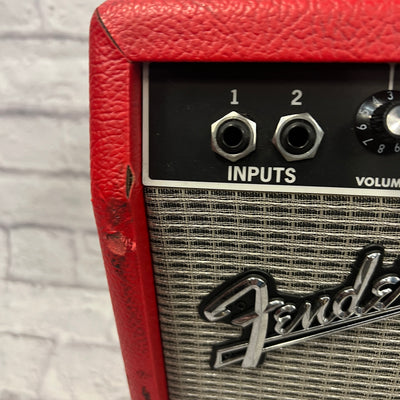 Fender FM212R 2x12 Red Guitar Combo Amp - Evolution Music