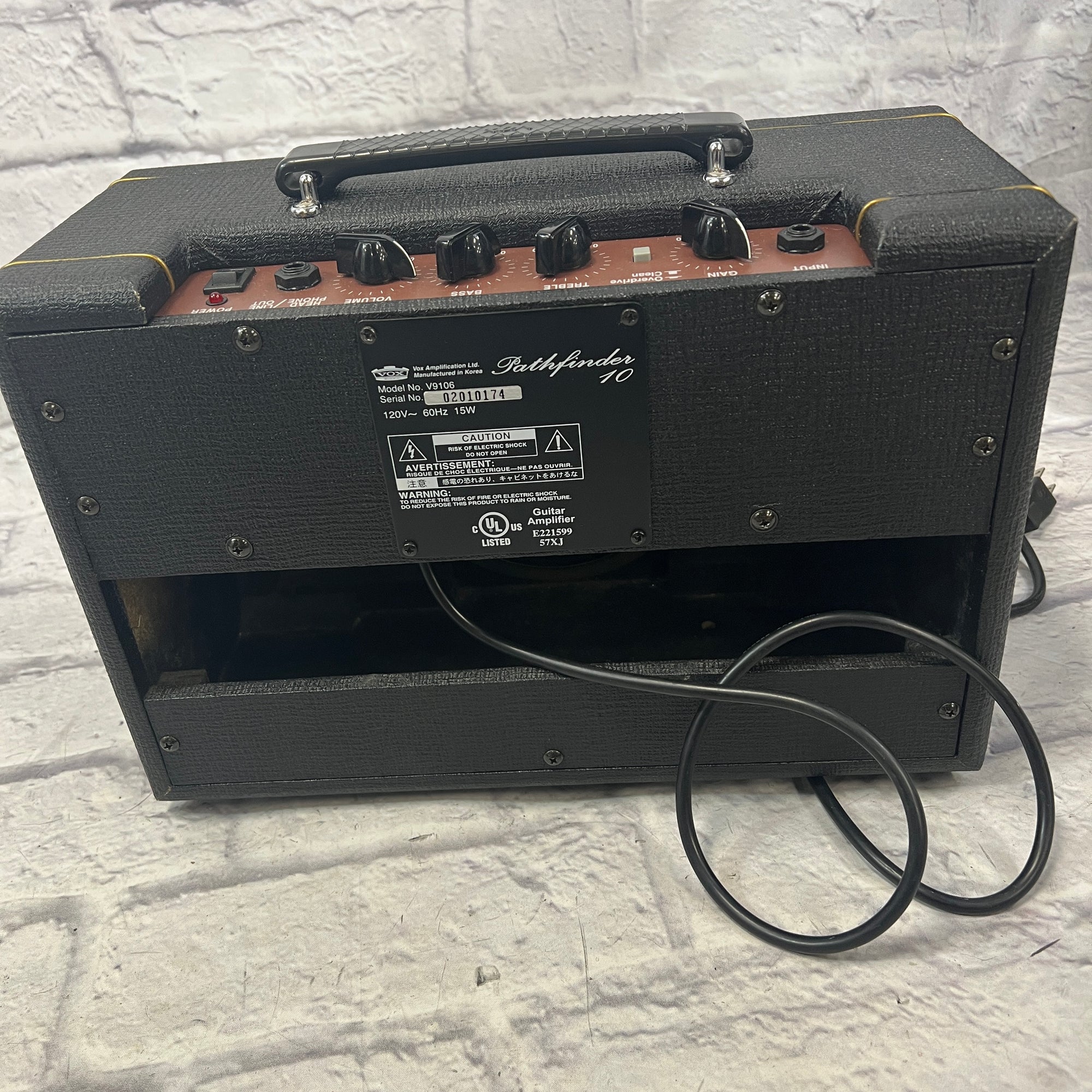 Vox Pathfinder 10 Guitar Combo Amp