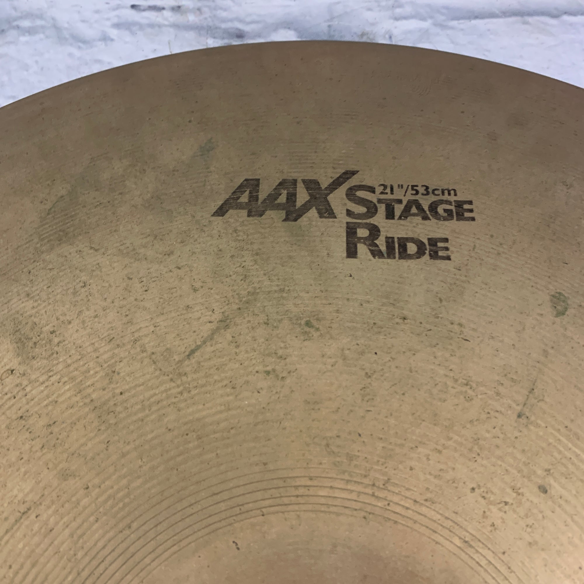 Sabian AAX 21" Stage Ride Cymbal - CRACK