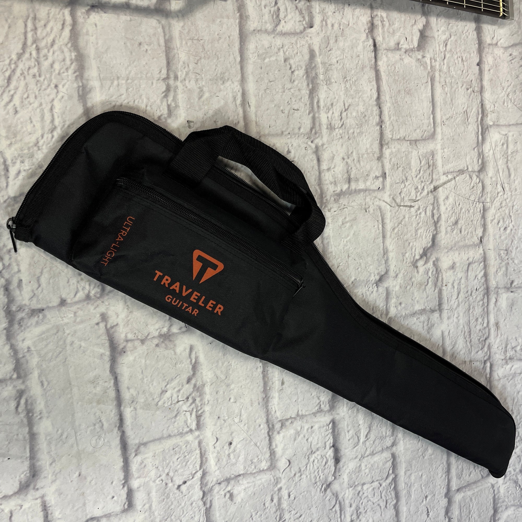 Traveler Ultra-Light Black Matte LEFTY Travel Guitar