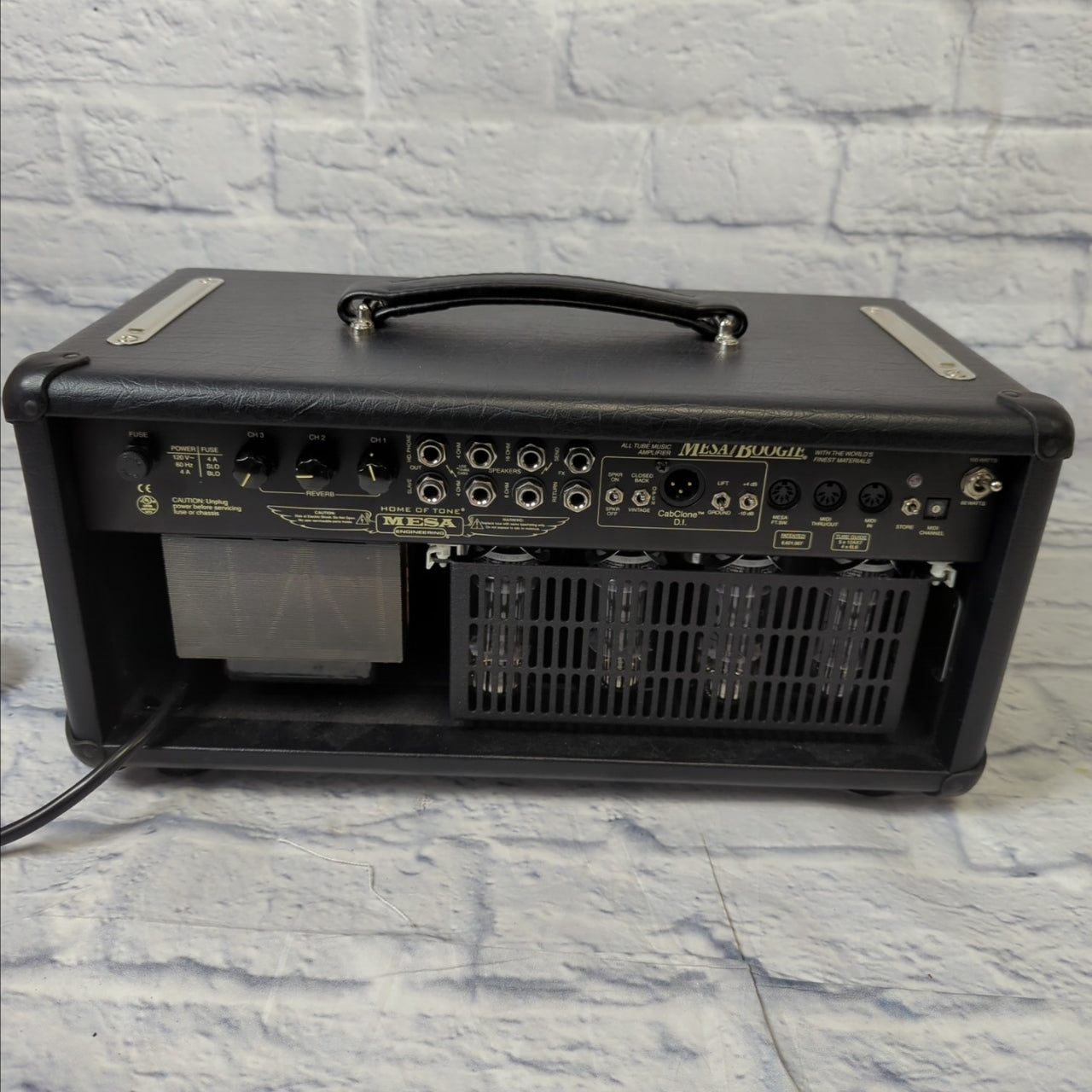 Mesa/Boogie JP-2C Mark IIC+ John Petrucci 60/100-watt Tube Head - Black Taurus - Like New