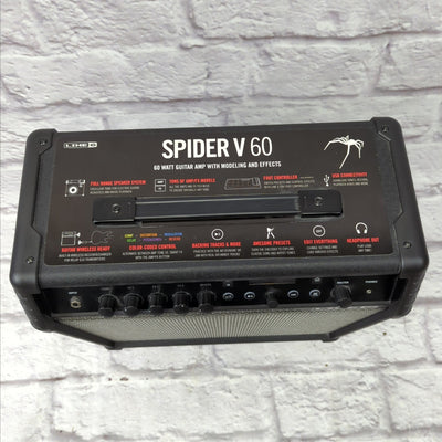 Line 6 Spider V 60 MkII 60-Watt 1x10" Digital Modeling Guitar Combo