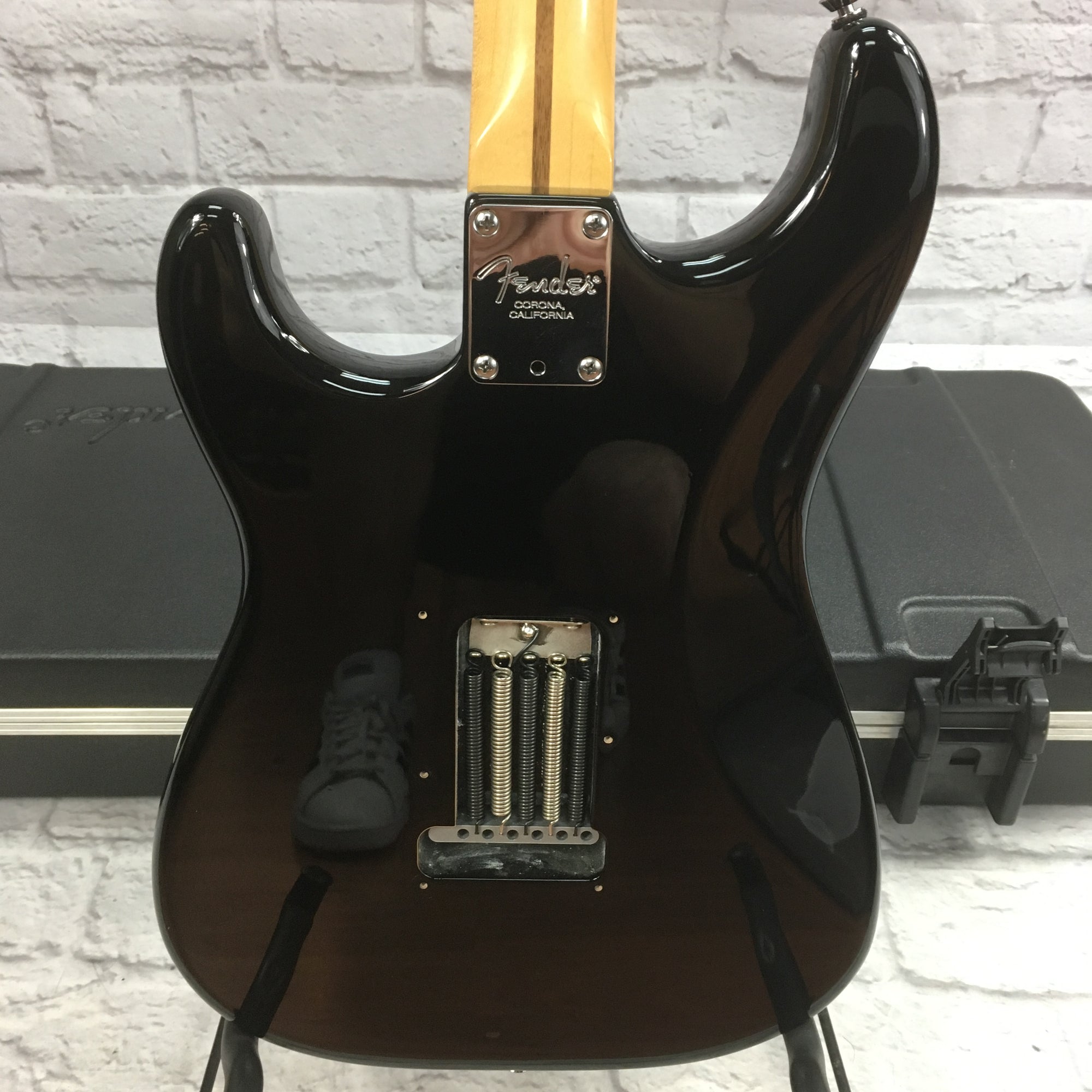 Fender Black USA Stratocaster w/ Hard Case