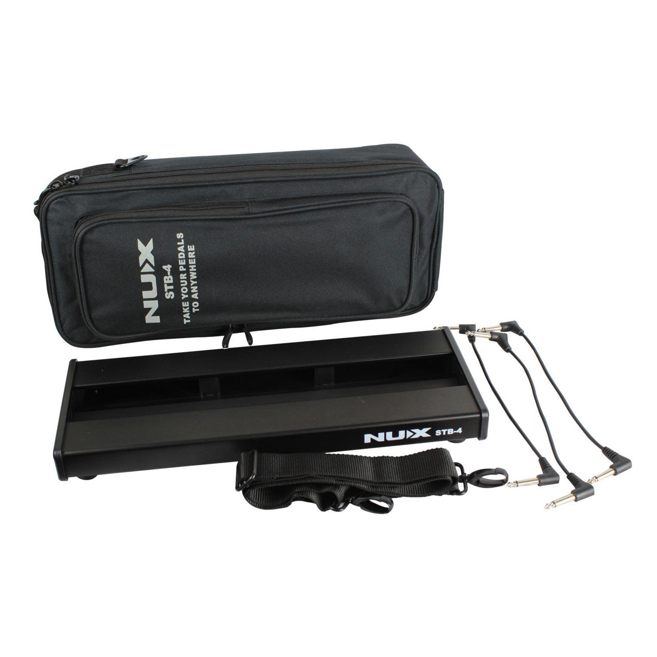 NuX STB-4 Effects Pedal Board w Bag