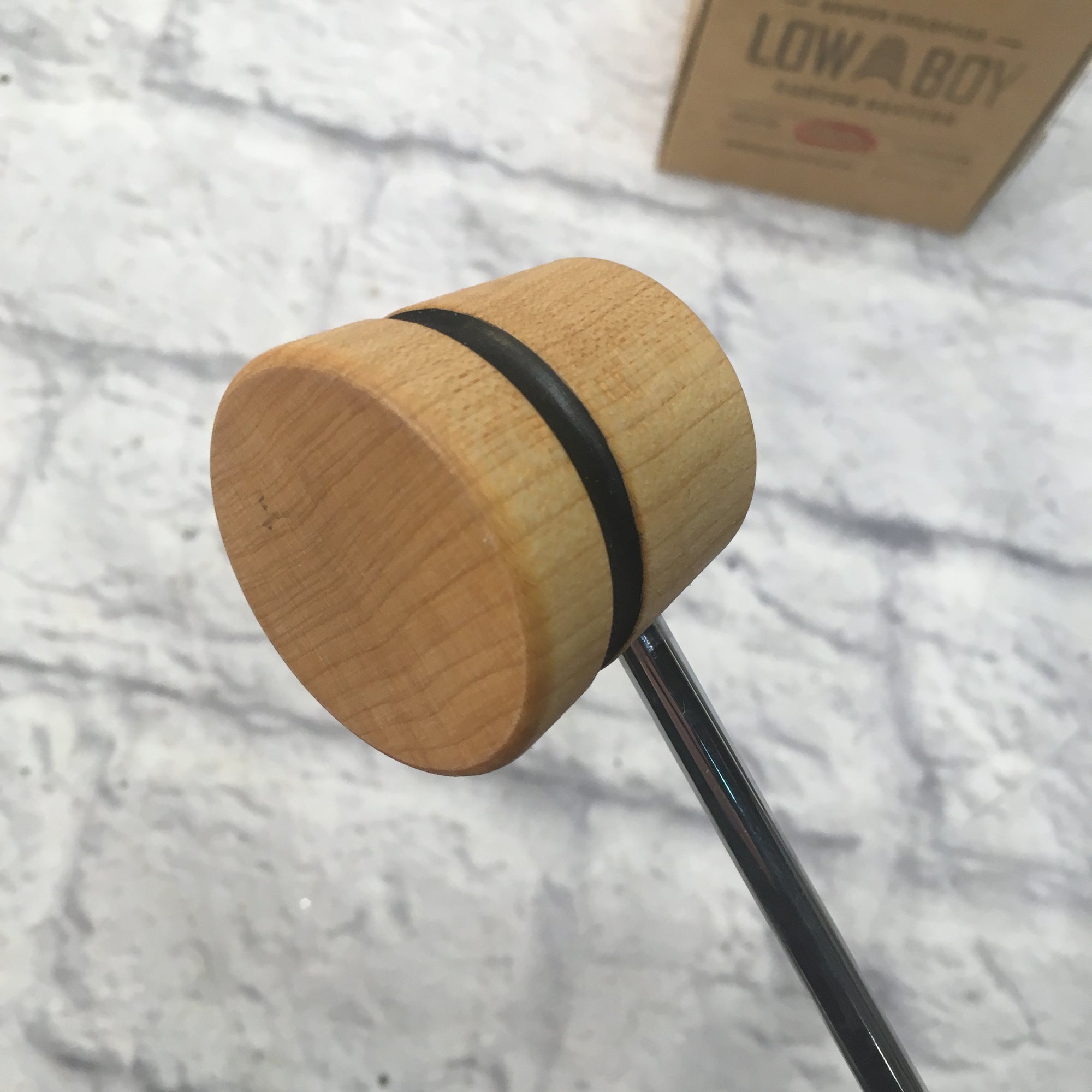 Lowboy Lightweight Wood Tip Kick Drum Beater (F)