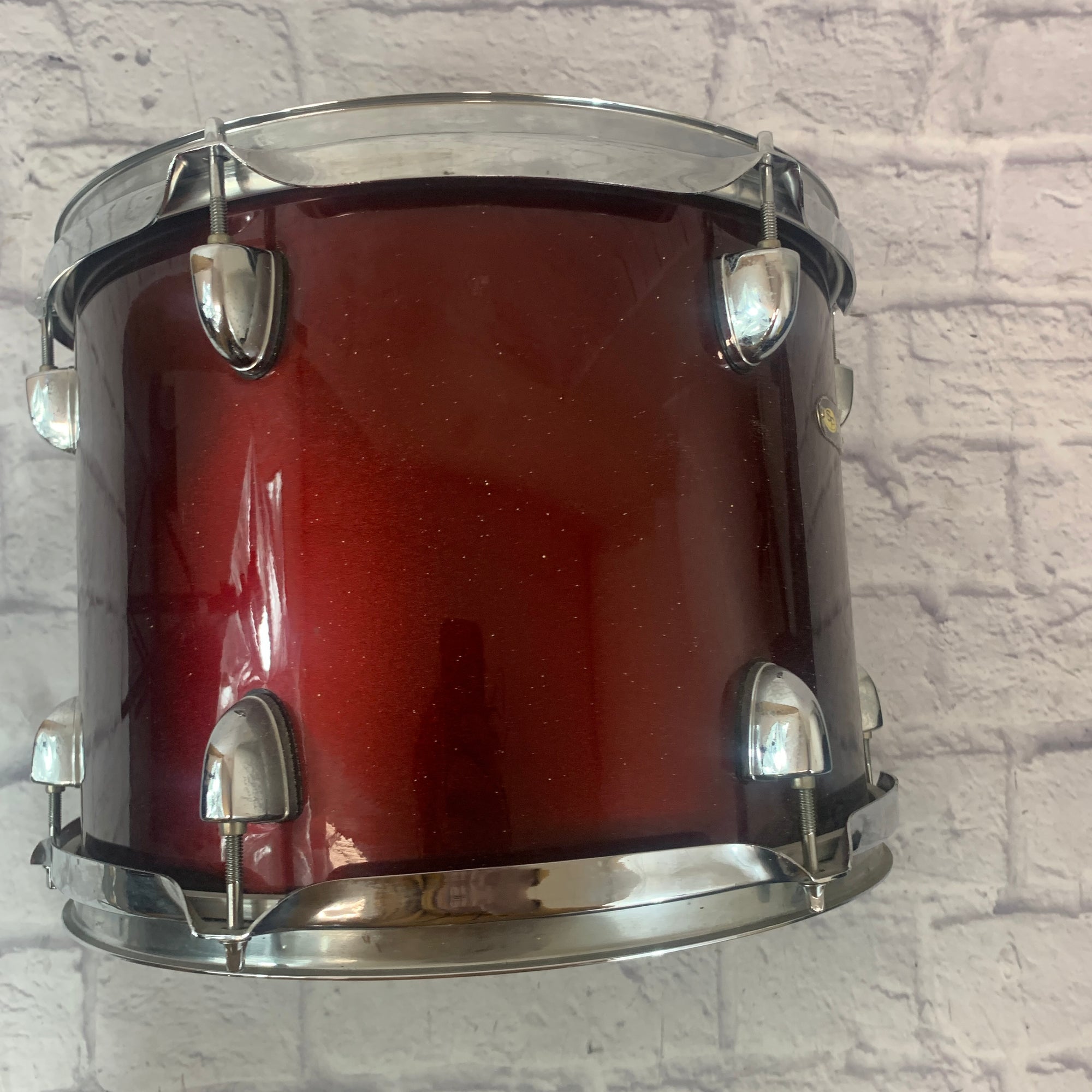 SP Sound Percussion 13 Rack Tom Wine Red