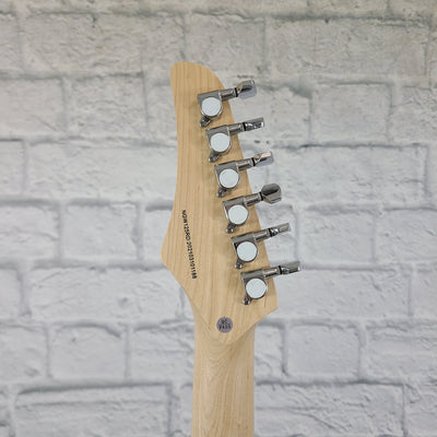Nashville Guitar Works 125 Single Cutaway - Red,  Maple Fretboard