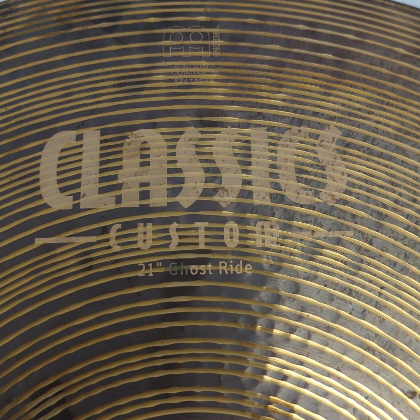 Meinl Classics Custom 21" Ghost Ride Cymbal - Brann Dailor Signature