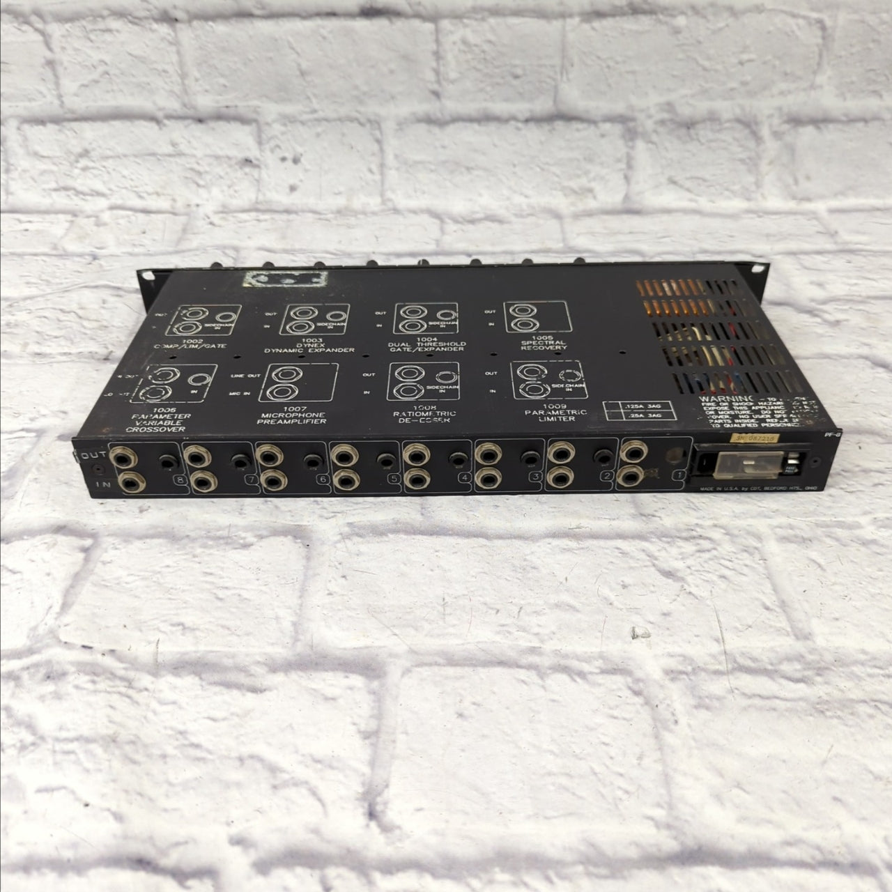 CDT PF-8 Polyframe Series 1000 Rack Compressor Gate