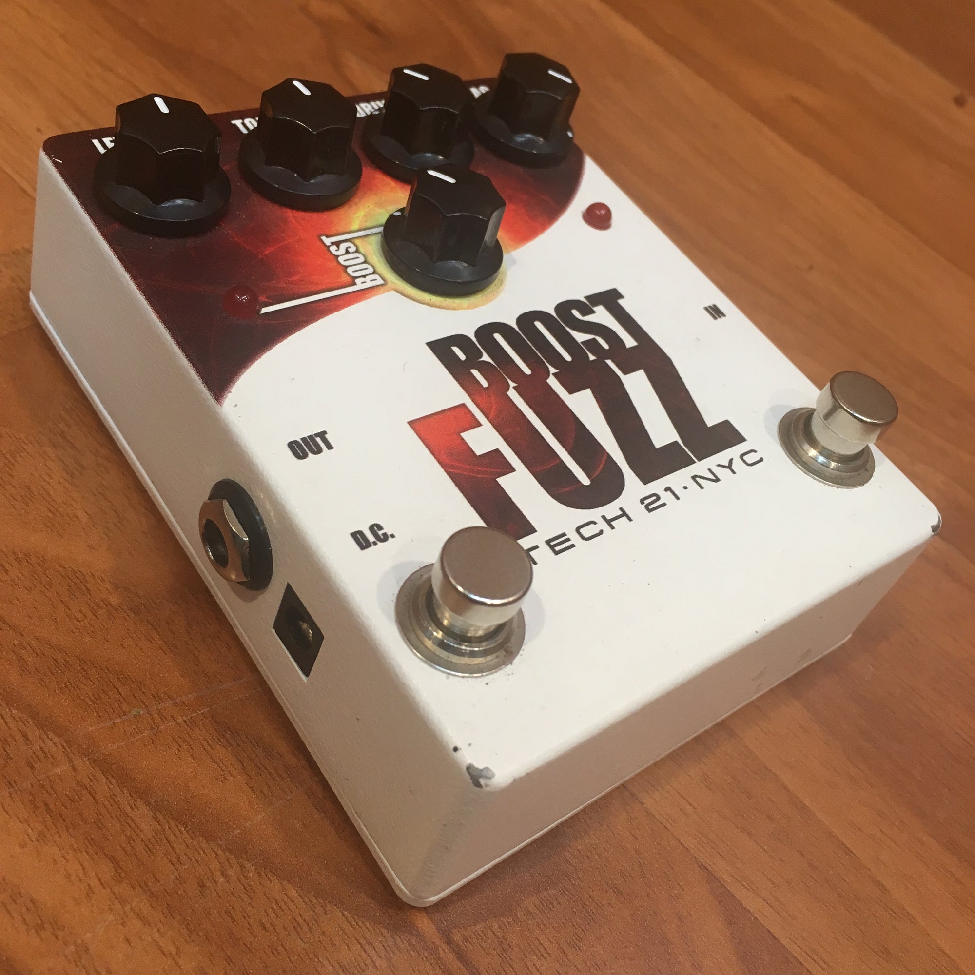 Boost Fuzz Tech 21. Nyc Fuzz Pedal SALE!
