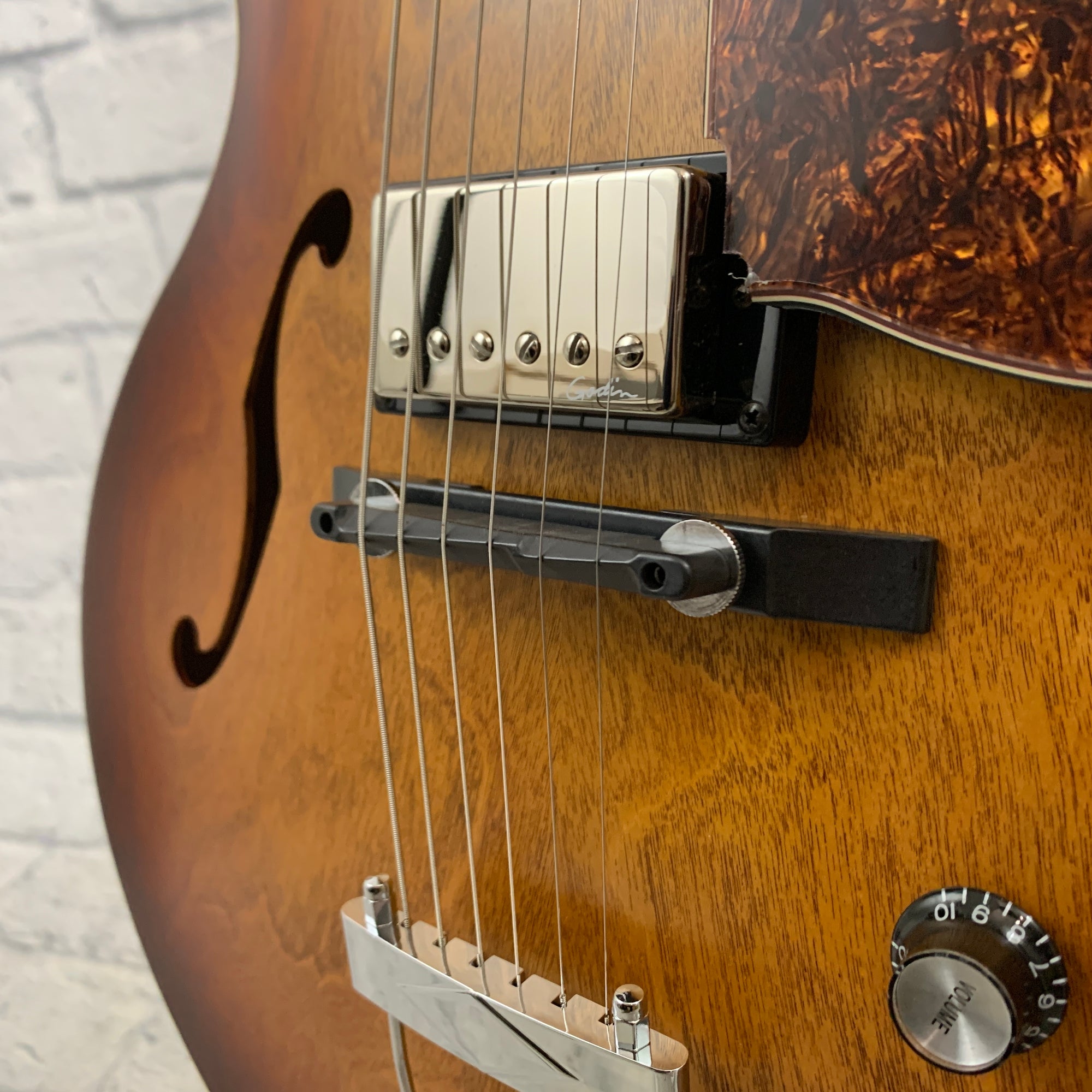 Godin 5th Ave Kingpin II Hollow Body Electric w/ Case
