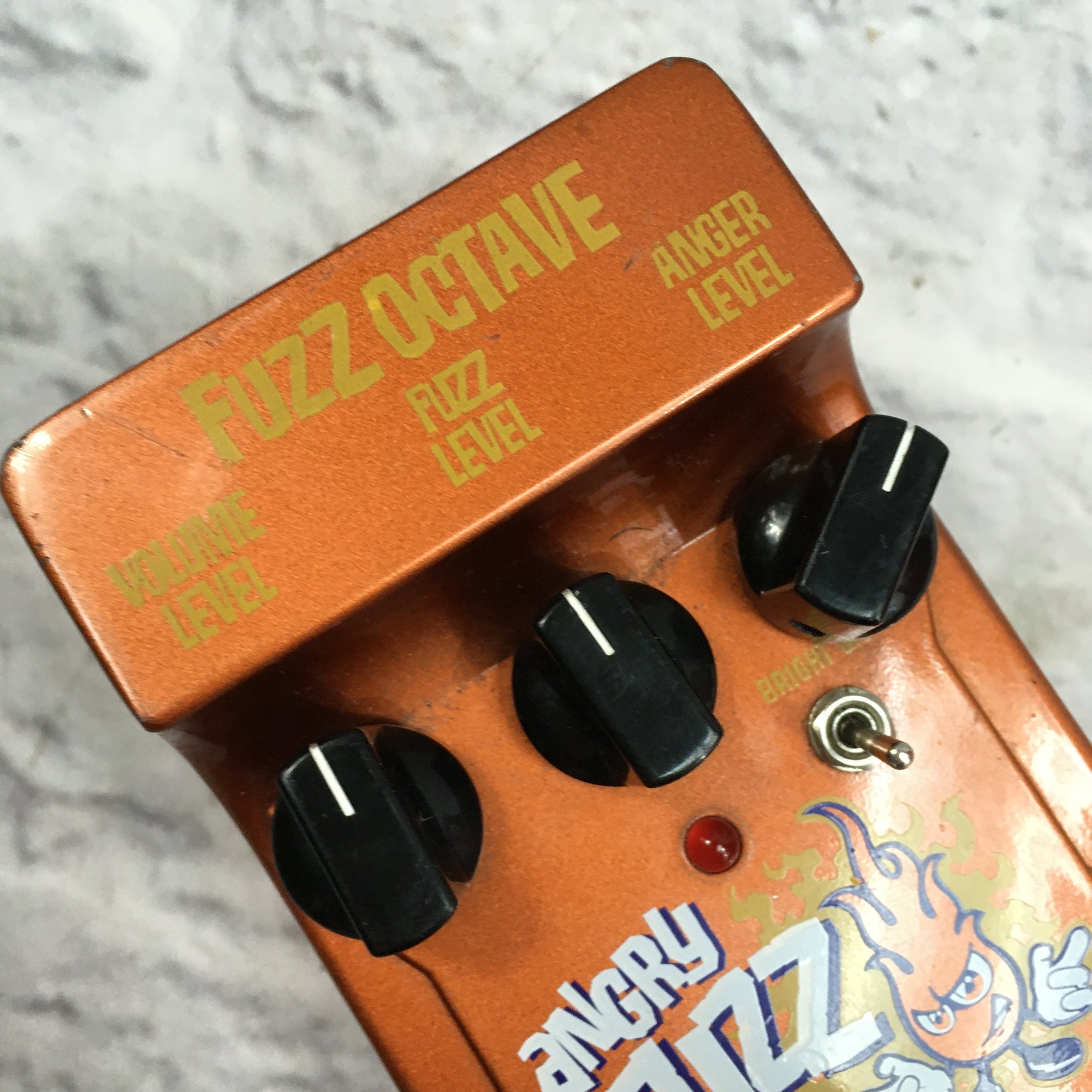 angry fuzz pedal Visual Sound Angry Fuzz Pedal