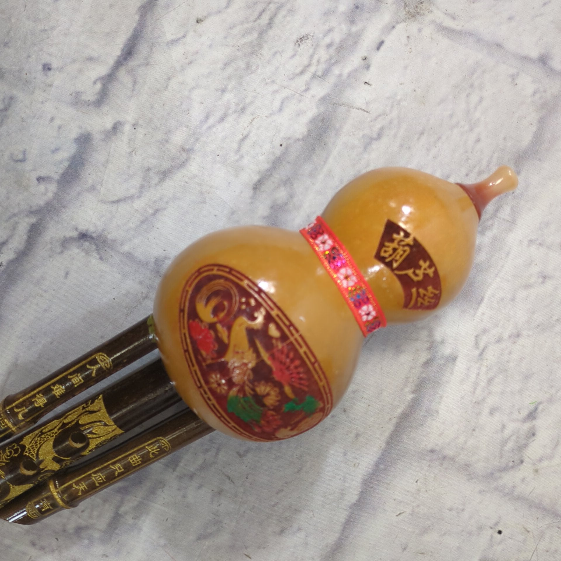 Unknown Chinese Hulusi Flute / Recorder Bb Flute