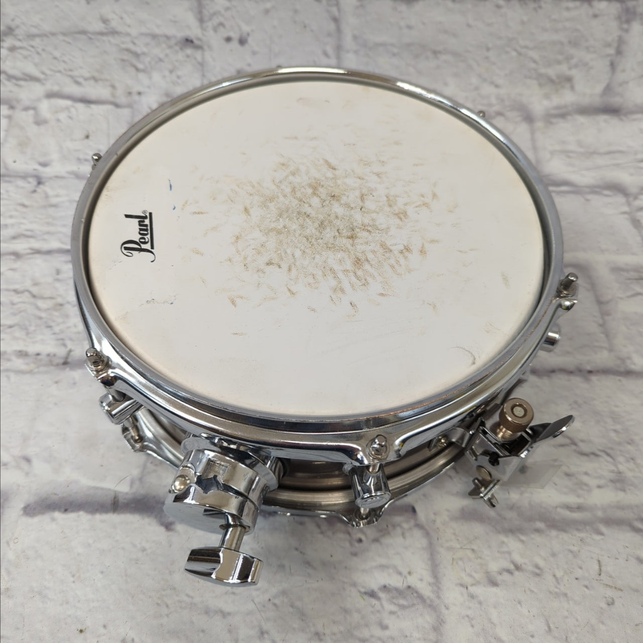 Pearl M80 Brushed Pewter Popcorn Snare
