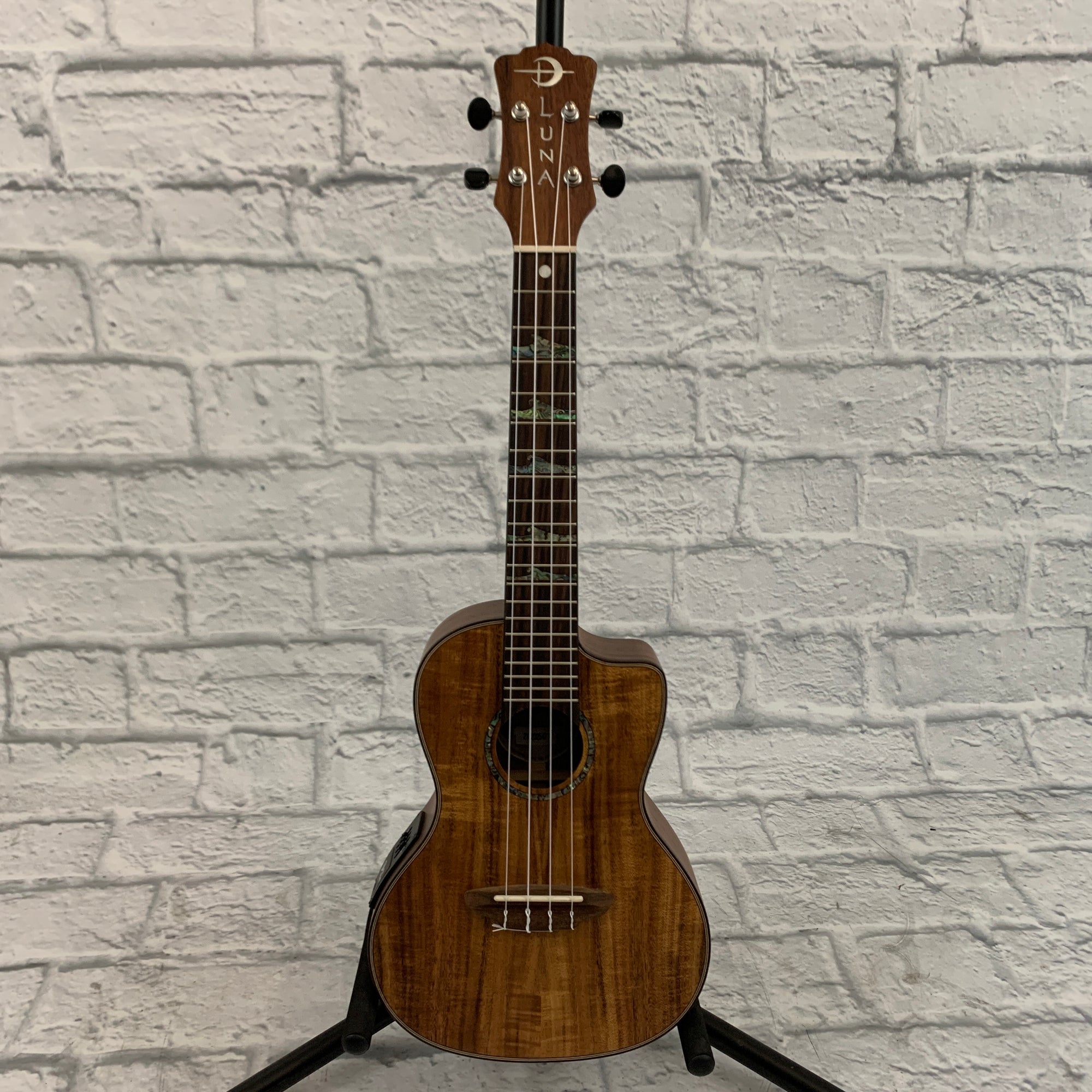Luna HTC Concert Acoustic-Electric Ukulele